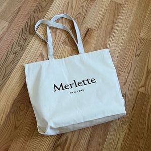 Merlette canvas shopper